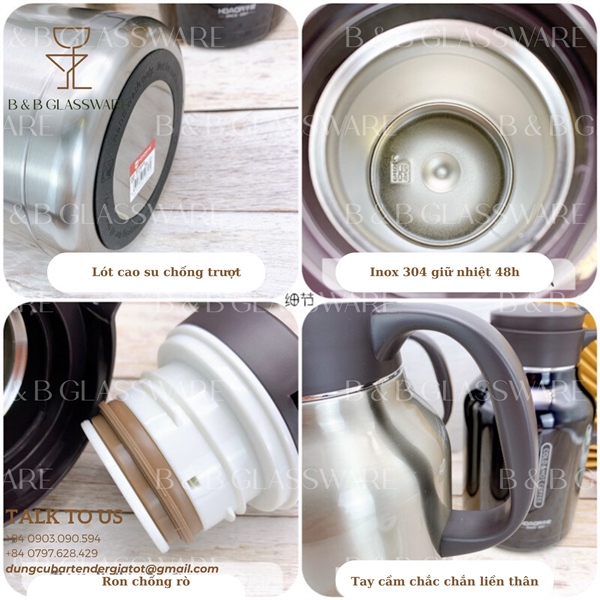 Bình Giữ Nhiệt Nóng Lạnh HOADR 1.8L - ảnh 2