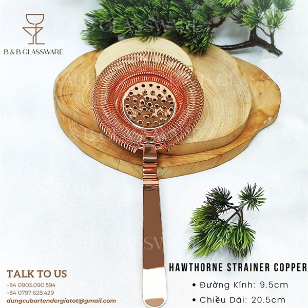 Hawthorne Strainer Copper