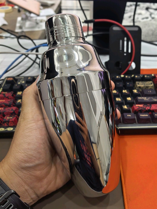 American Style Cocktail Shaker 500ml (Tráng Gương Bên Trong)