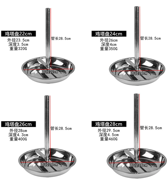 Khay Trưng Bày Gà Shun De – Size 22cm 2