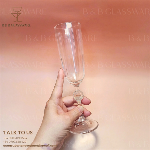 Ly Champagne Sparkling Goblet Turkey 150ml - ảnh 2