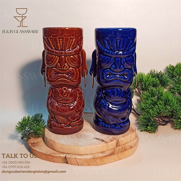 Ly Sứ Tiki Hawaii Cup - Aimar Nâu A5 3