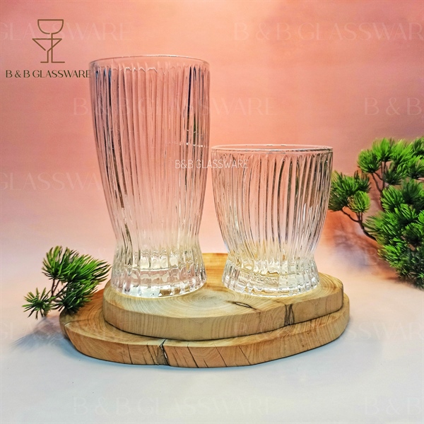 Ly Highball Sọc Michi 360ml 3