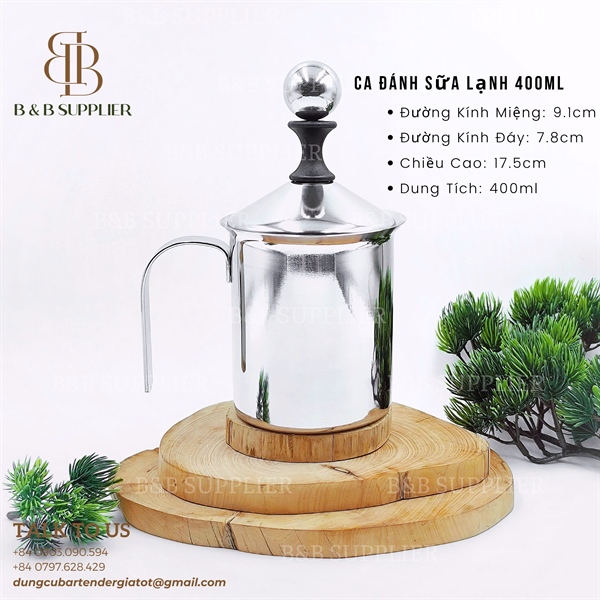 Ca Đánh Sữa Lạnh 400ml