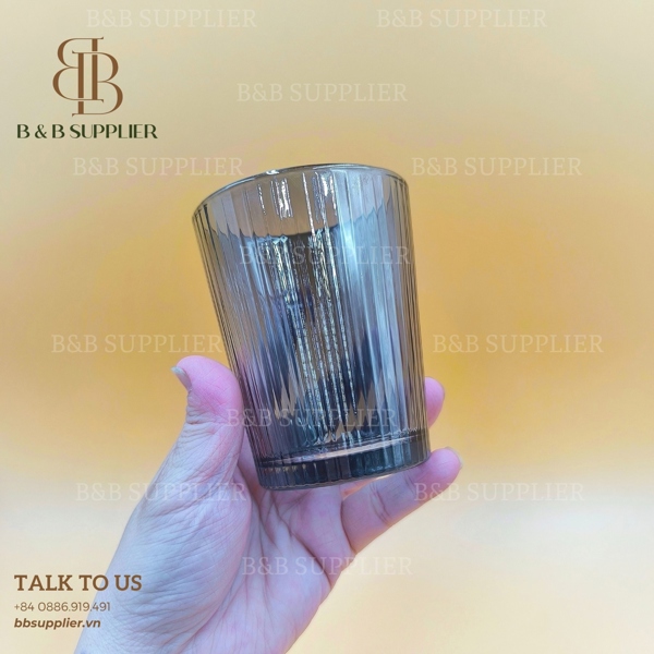 Ly Tumbler Sọc Xám 3
