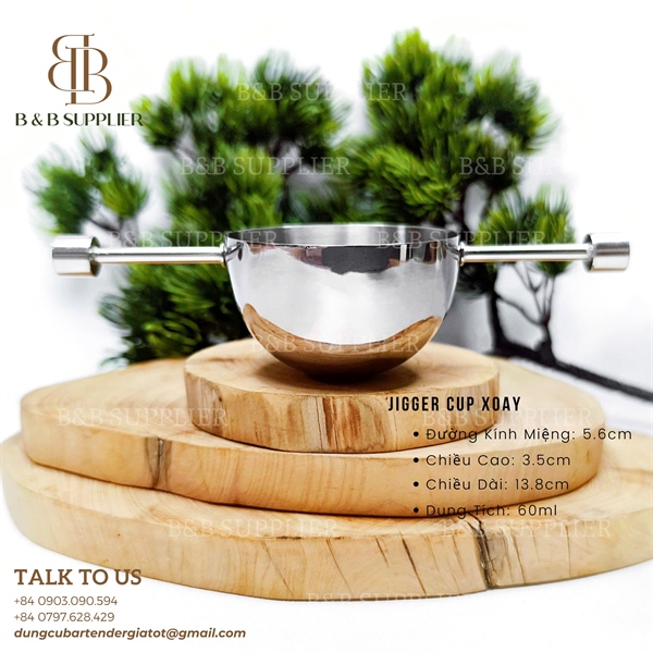 Jigger Cup Xoay - ảnh 2