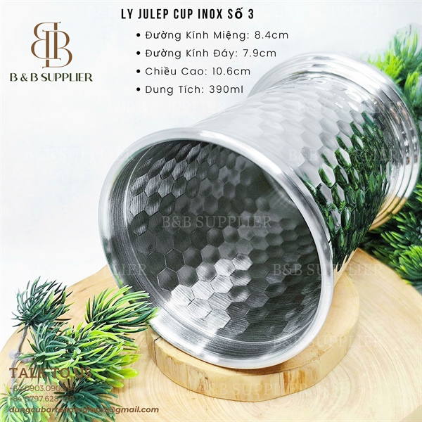 Ly Julep Cup Inox Số 3 - ảnh 2