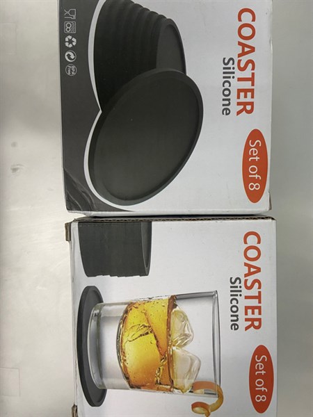Lót Ly Đen Silicone