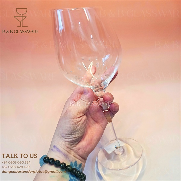 Ly White Wine Virode 450ml - ảnh 2