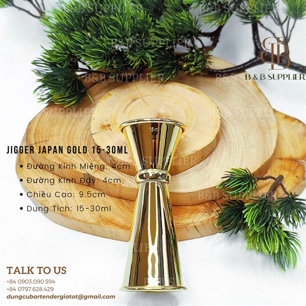 Jigger Japan Gold 15-30ml