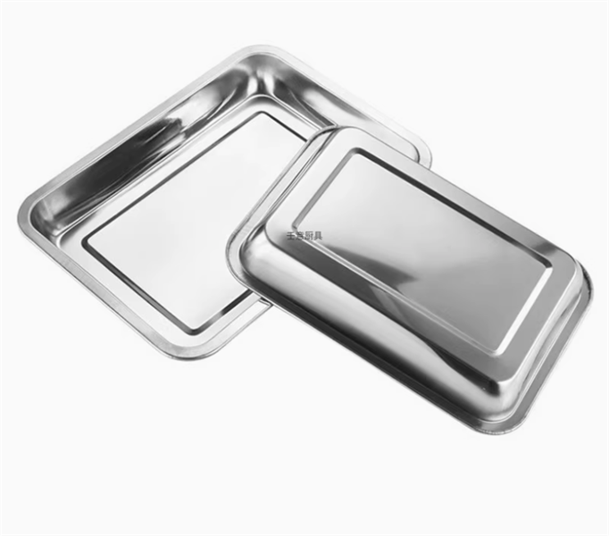 Khay Inox Sâu 4,8cm – Size 45cm x 35cm 2