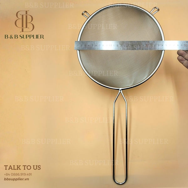 Ray Có Cán 2 Tai Thỏ - Ray Lọc Có Cán 2 Tai Thỏ 24,5cm