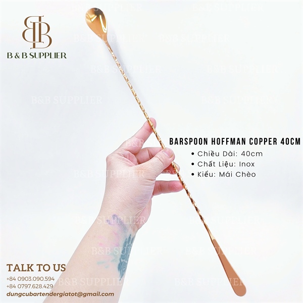 Barspoon Hoffman Copper 40cm 3