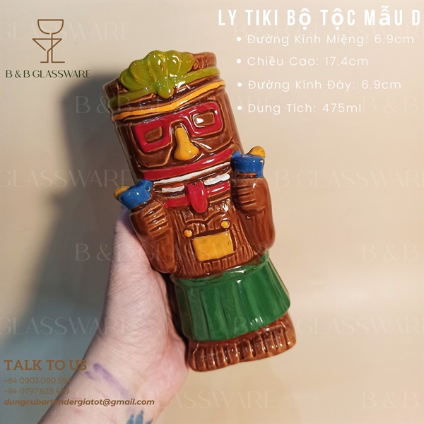 Ly Sứ Tiki Bộ Tộc — Mẫu D 2