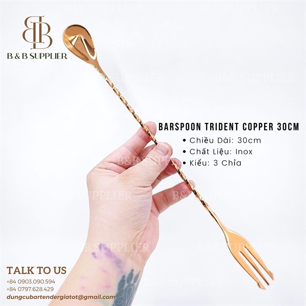 Barspoon Trident Copper 30cm 3