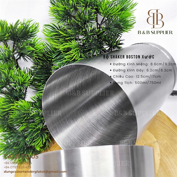 Bộ Shaker Boston Xước 3