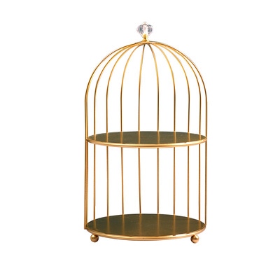 Lồng Chim Để Bánh 2 Tầng