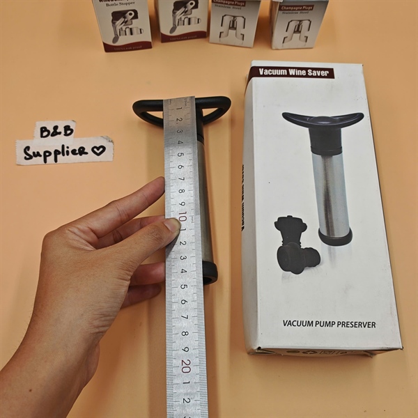 Bộ Hút Chân Không Vang Kèm 2 Nút 3