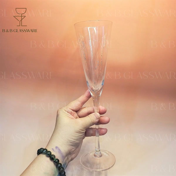 Ly V-Line-Champagne Flute 163ml - ảnh 2