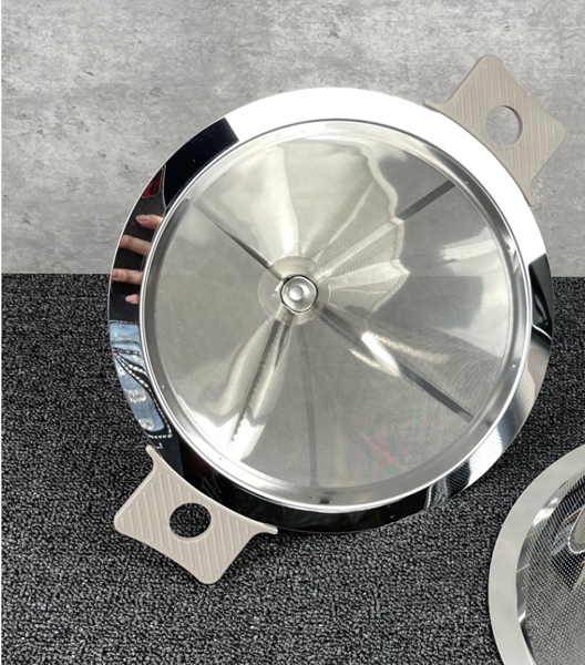 Phễu Lọc Trà & Cà Phê 2 Lớp Lưới Siêu Mịn Inox 304 3