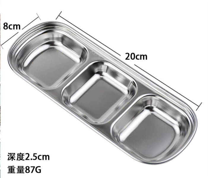 Chén Sốt Inox – 1 Ngăn - 3 Ngăn