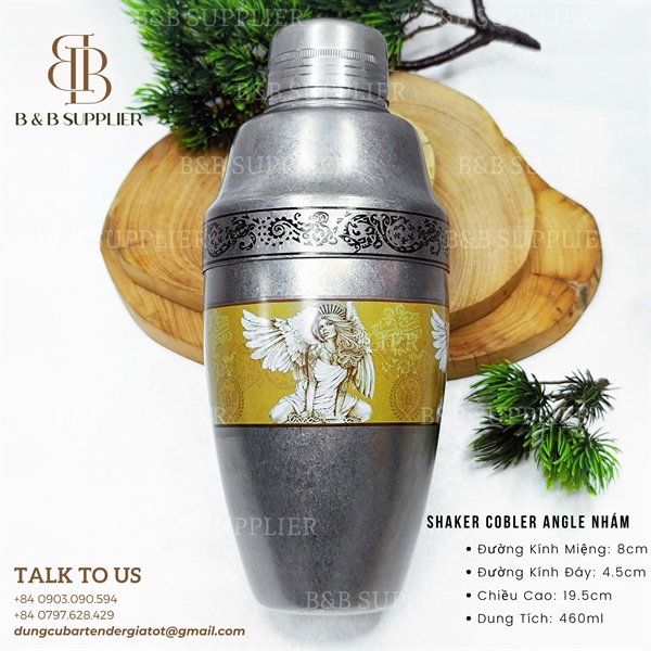 Shaker Cobbler Angel Nhám 460ml