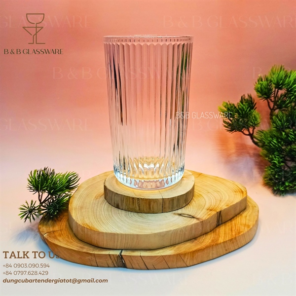 Ly Highball Sọc Đế Bầu Keiko K1010A