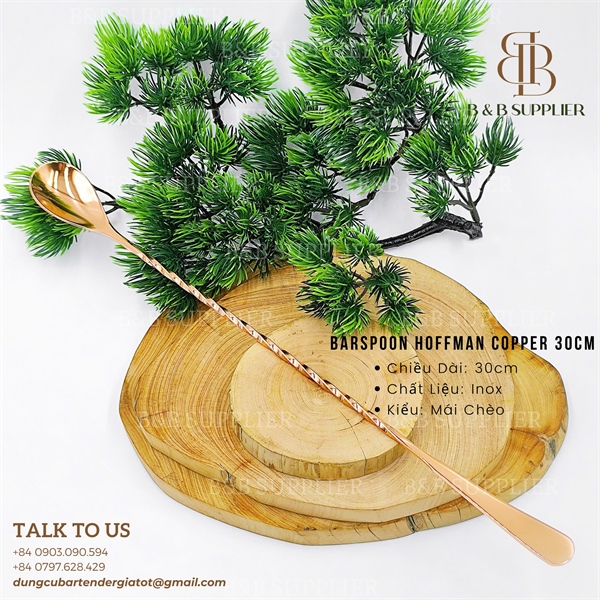 Barspoon Hoffman Copper 30cm