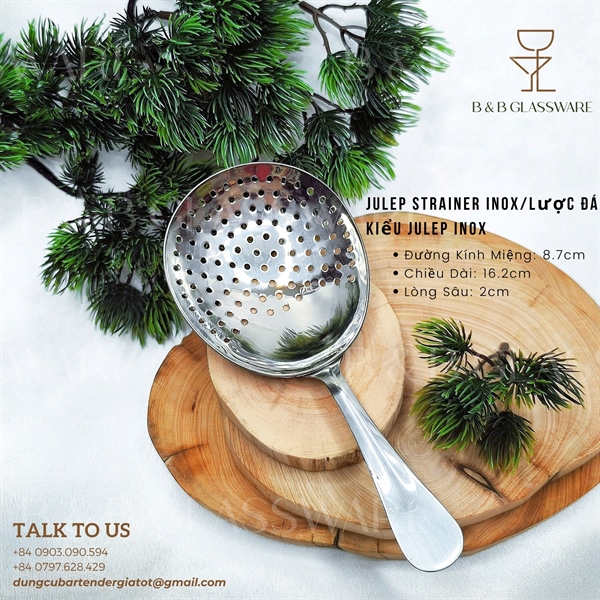 Lược Đá Kiểu Julep Inox - Julep Strainer