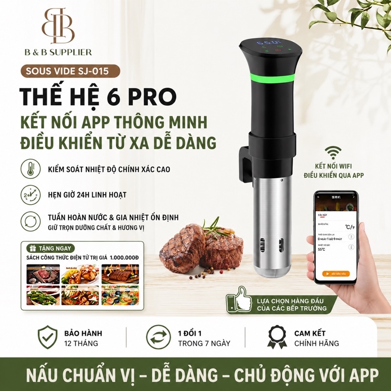 Máy Nấu Chậm Sous Vide Cao Cấp SJ-S015 5