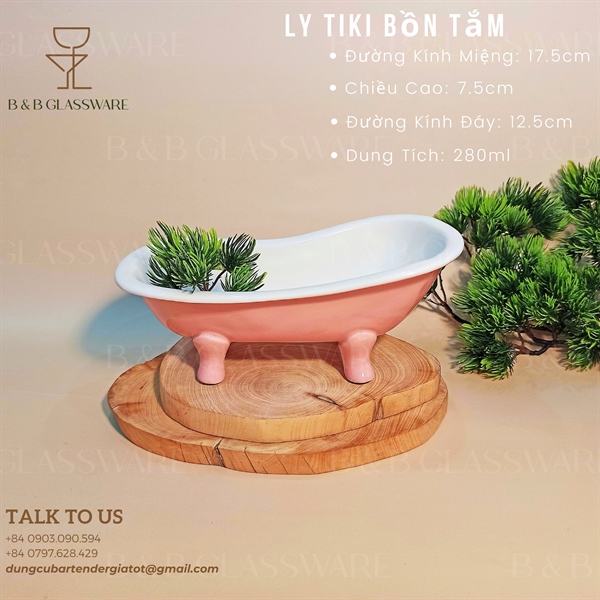 Ly Sứ Tiki Bồn Tắm - ảnh 2