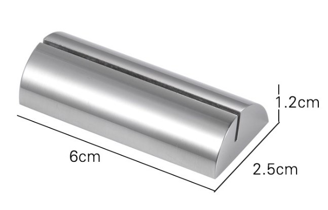 Ghim Bảng Tên 6cm x 2.5cm
