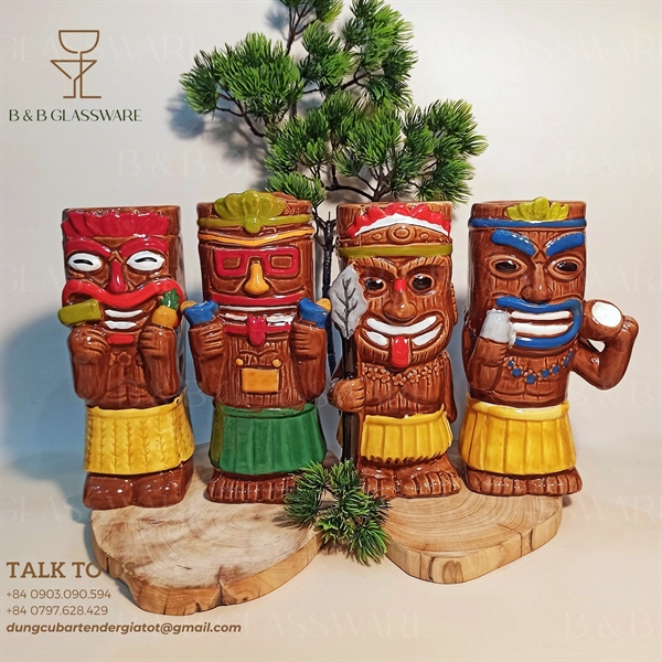Ly Sứ Tiki Bộ Tộc — Mẫu D 3