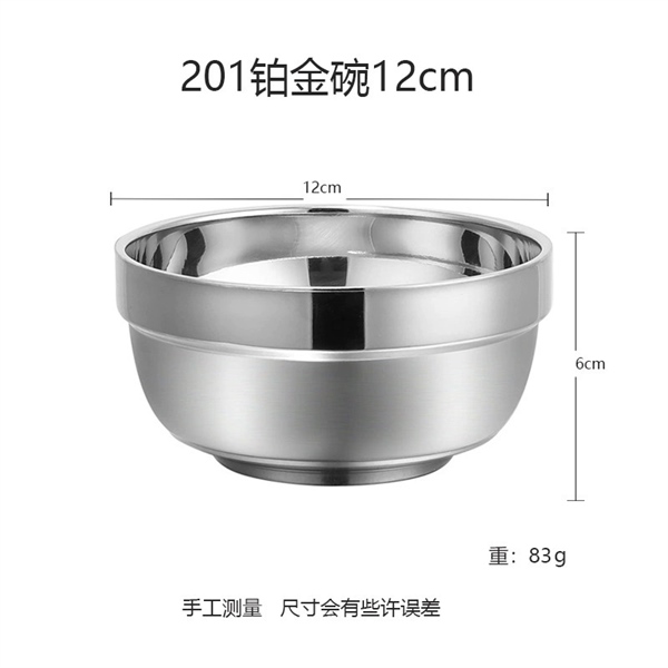 Tô Chén Inox 201 Gia Dụng Quán Ăn
