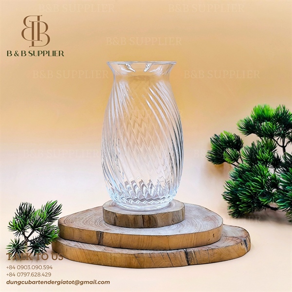 Ly Trái Thơm Hoa Văn Sọc Chéo 93600