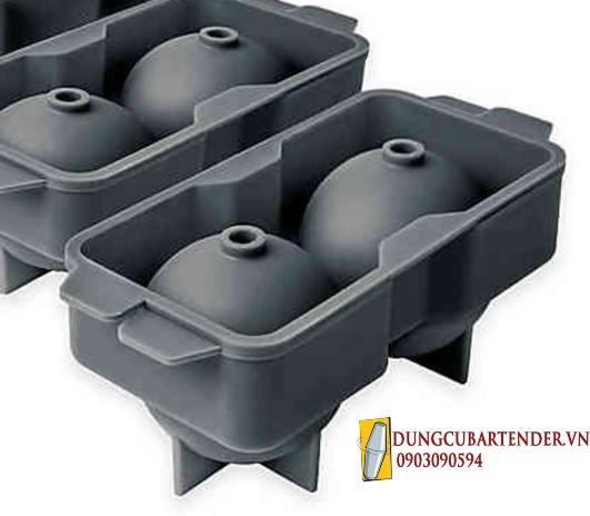 Khuôn Đá Tròn 2 Cục