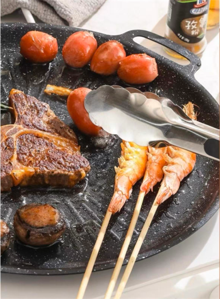 Vỉ Nướng BBQ Chống Dính Gia Đình 32cm 3