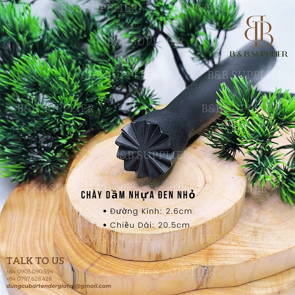 Chày Dầm Nhựa Đen Nhỏ - ảnh 2