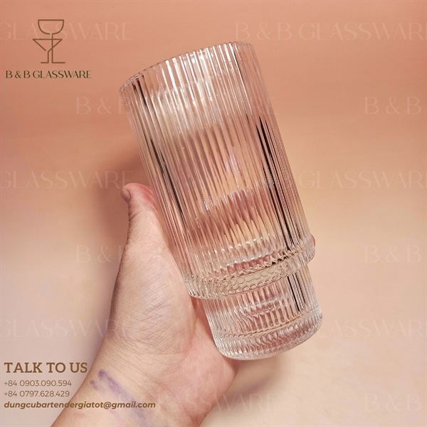Ly Highball Sọc Đế Nhỏ - ảnh 2