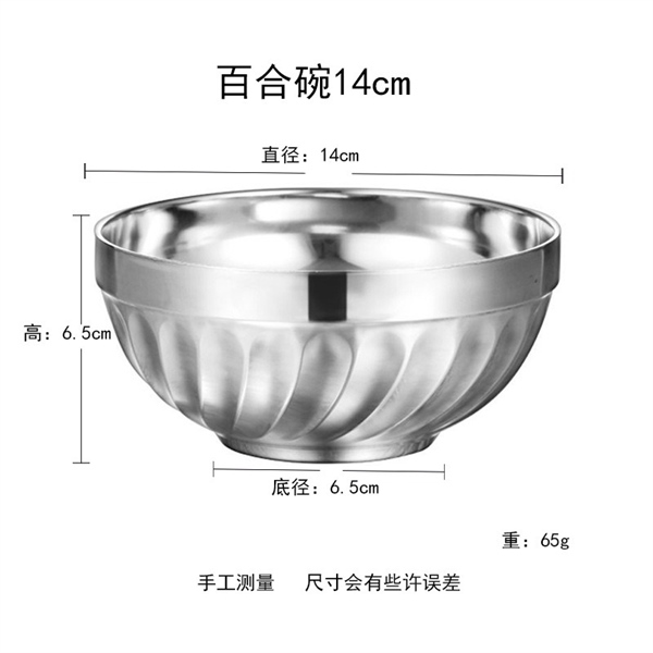 Chén Inox Tô Inox 2 Lớp Bán Phở Bánh Canh - ảnh 2
