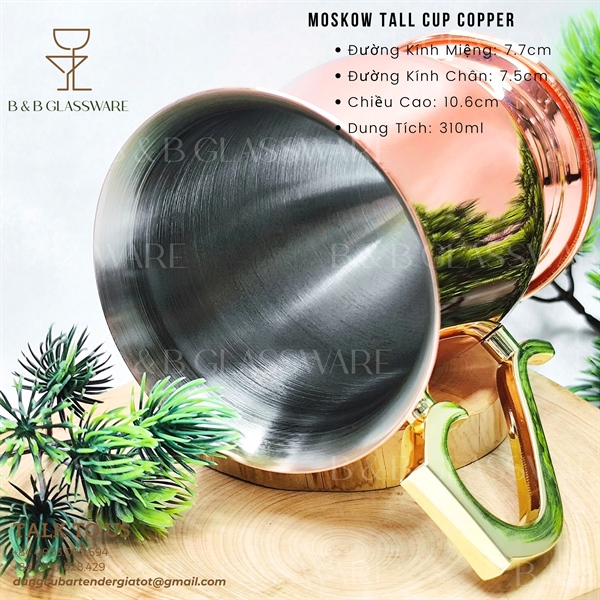 Moskow Tall Cup Copper - ảnh 2