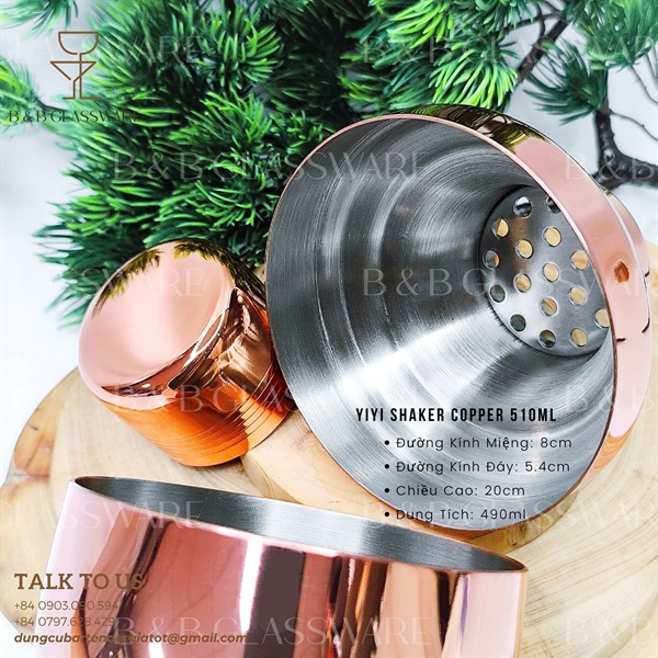 Yiyi Shaker Copper 510ml 4