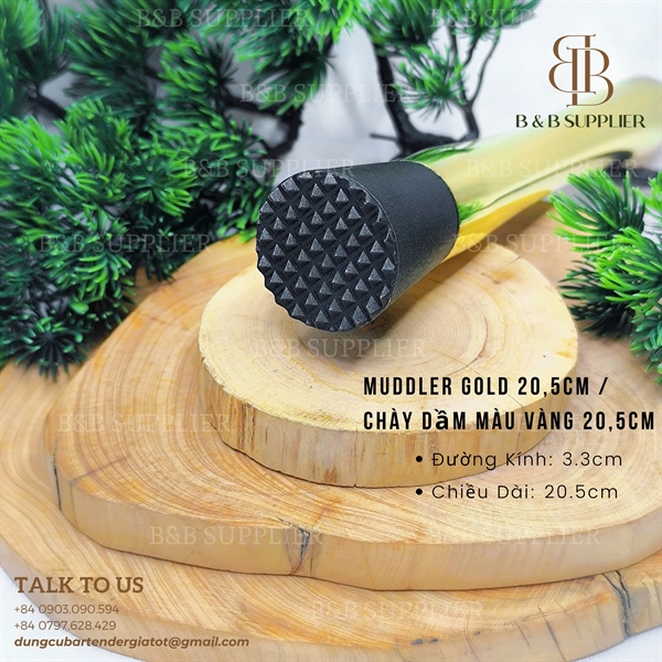 Muddler Gold 20,5cm / Chày Dầm Màu Vàng 20,5cm - ảnh 2