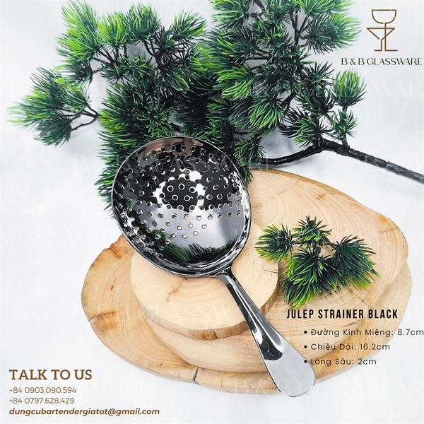 Julep Strainer Black