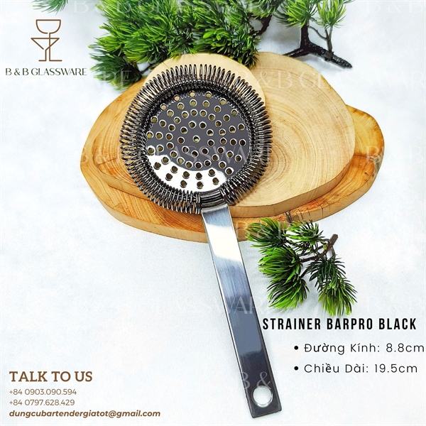 Strainer Barpro Black