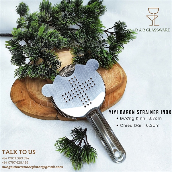 Yiyi Baron Strainer Inox - ảnh 2