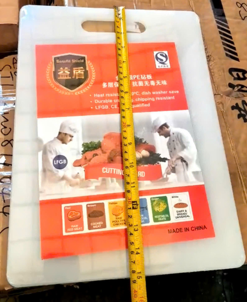 Thớt Trắng 36cm x 28cm x 1.3cm, Nặng 1.1kg 4