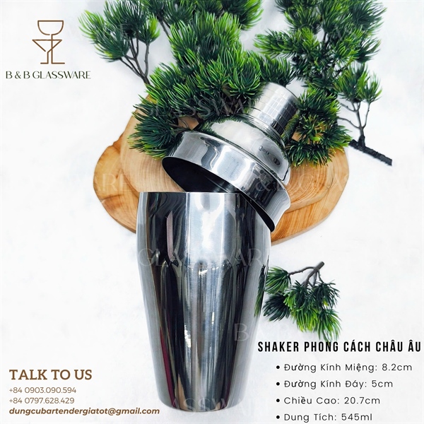 Shaker Phong Cách Châu Âu - ảnh 2
