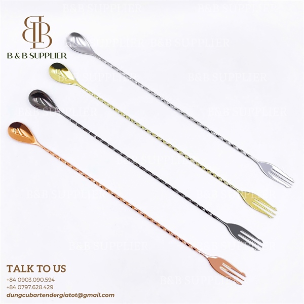Barspoon Trident Copper 40cm 4