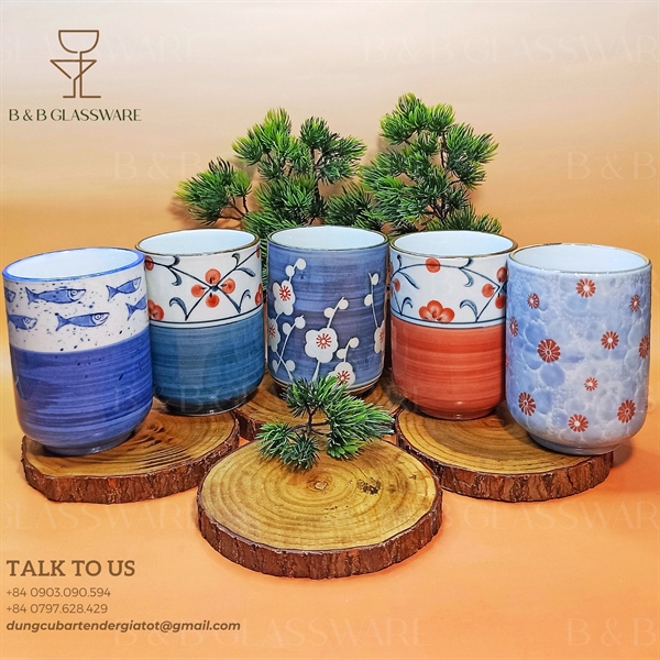 Ly Sứ Dáng Trụ - Mẫu B 5